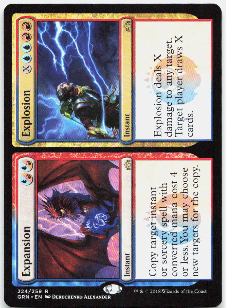 Expansion // Explosion NM R Guilds of Ravnica 224