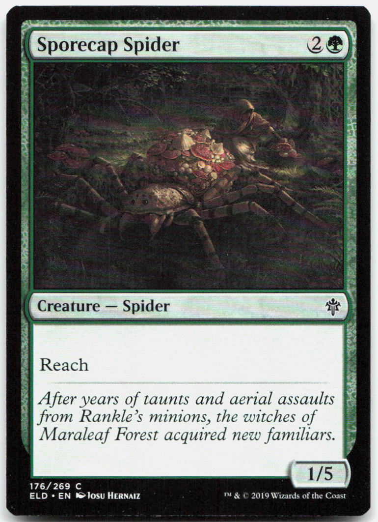 Sporecap Spider NM C Throne of Eldraine 176