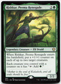 Rishkar, Peema Renegade NM R Starter Commander Decks 207