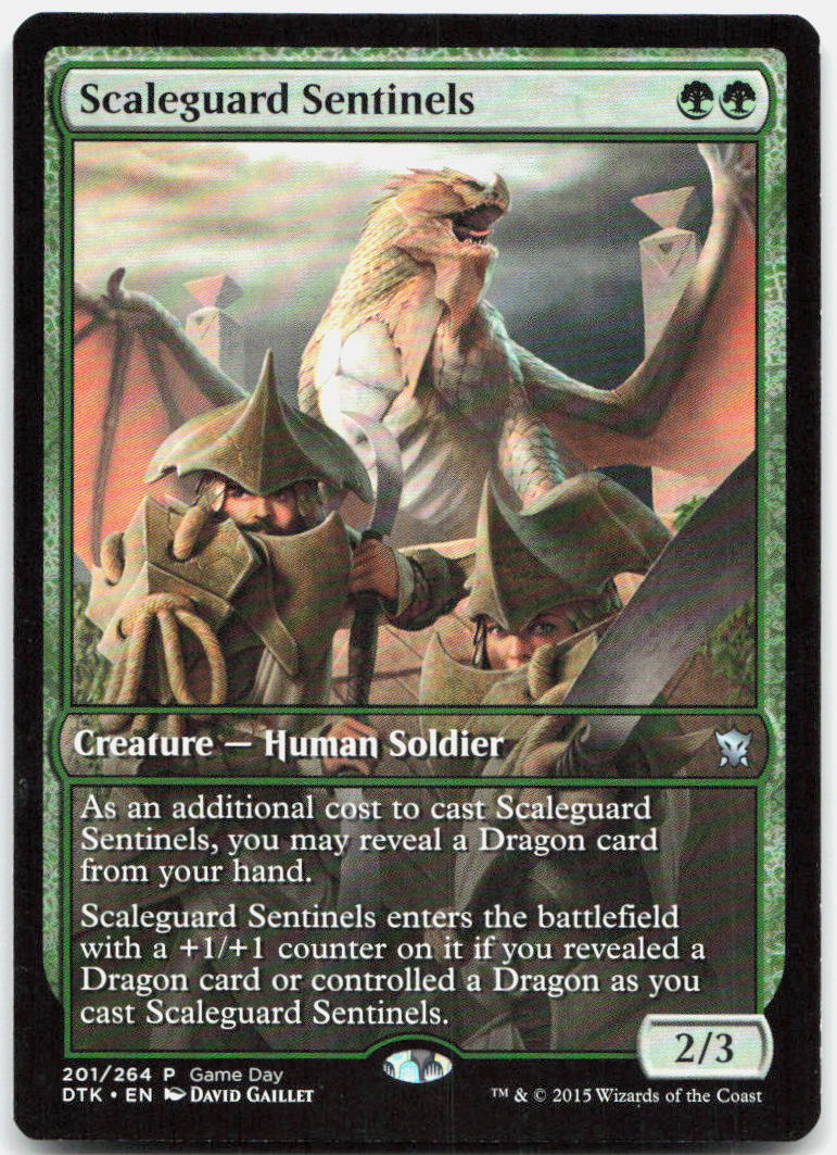 Scaleguard Sentinels NM P Game Day & Store Championship Promos 201