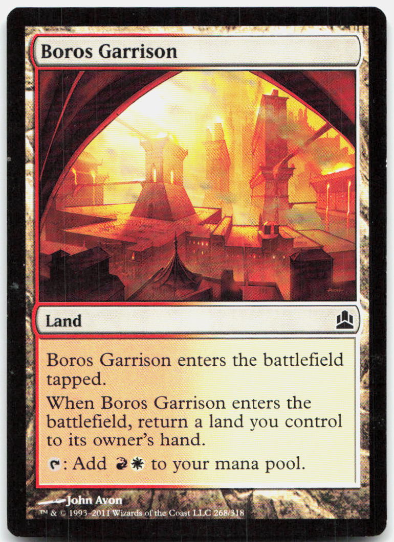 Boros Garrison NM C Commander 2013 279
