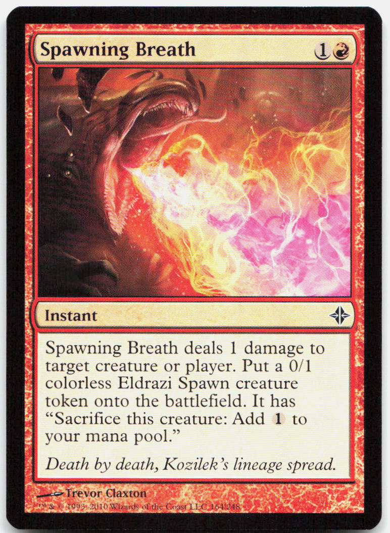 Spawning Breath NM C Rise of the Eldrazi 164