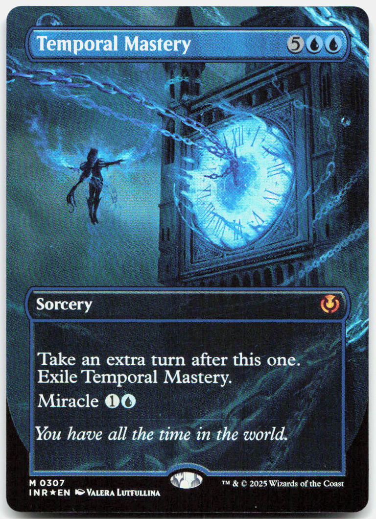 Temporal Mastery (Borderless) NM Foil M Innistrad Remastered 307