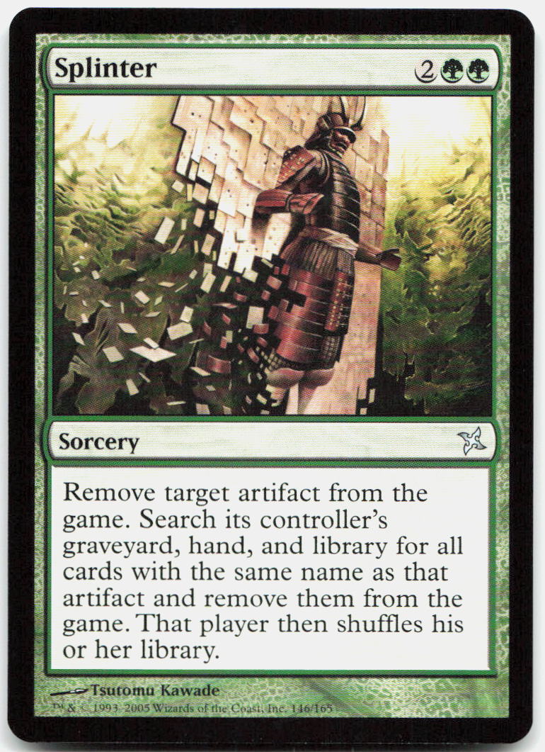 Splinter NM U Betrayers of Kamigawa 146