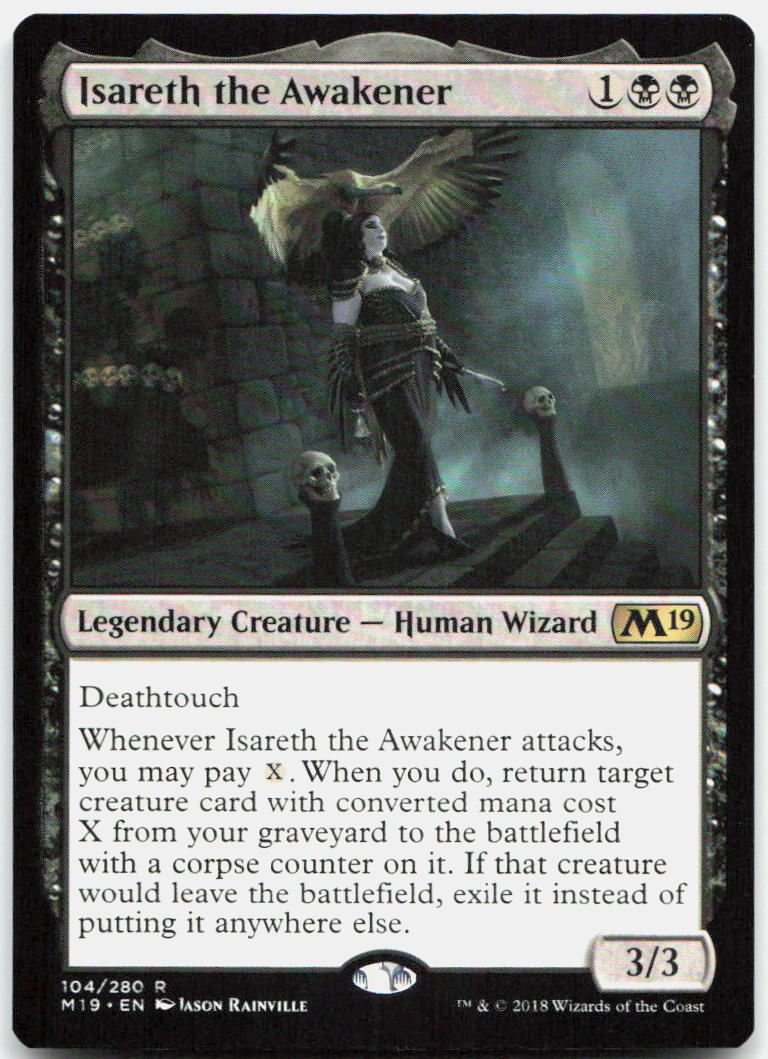 Isareth the Awakener NM R Core Set 2019 104