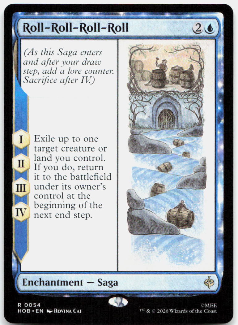 Roll-Roll-Roll-Roll NM R The Hobbit 54