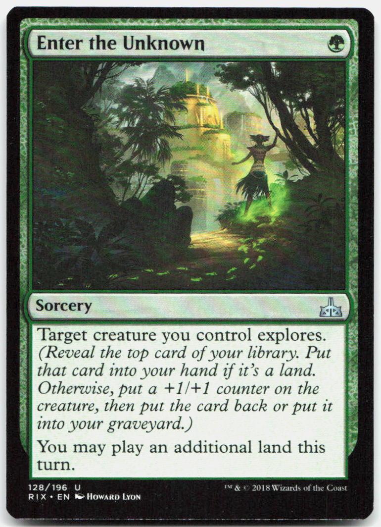 Enter the Unknown NM U Rivals of Ixalan 128