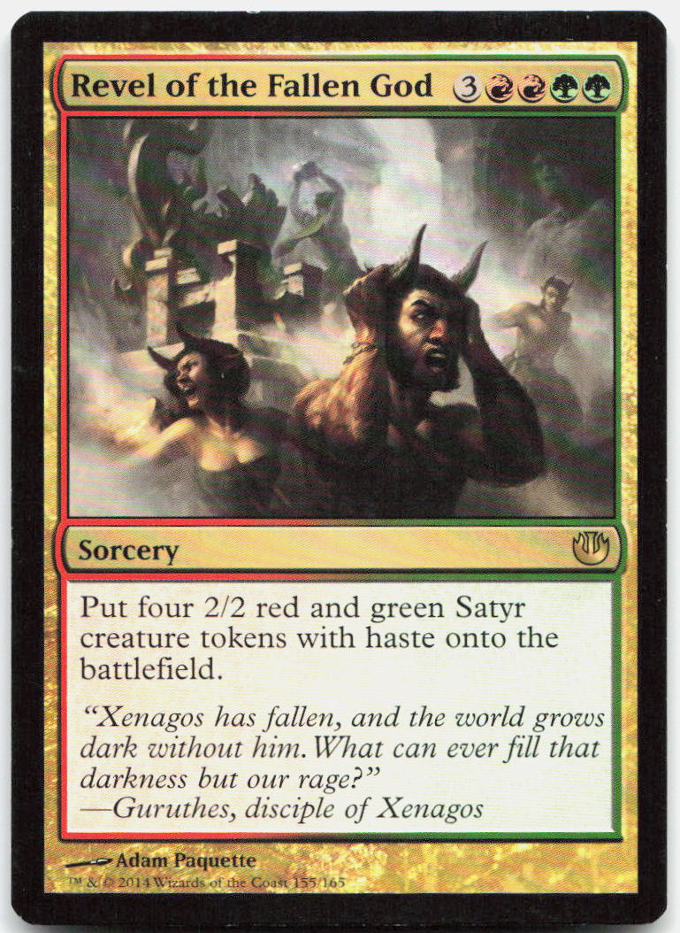 Revel of the Fallen God NM R Journey Into Nyx 155