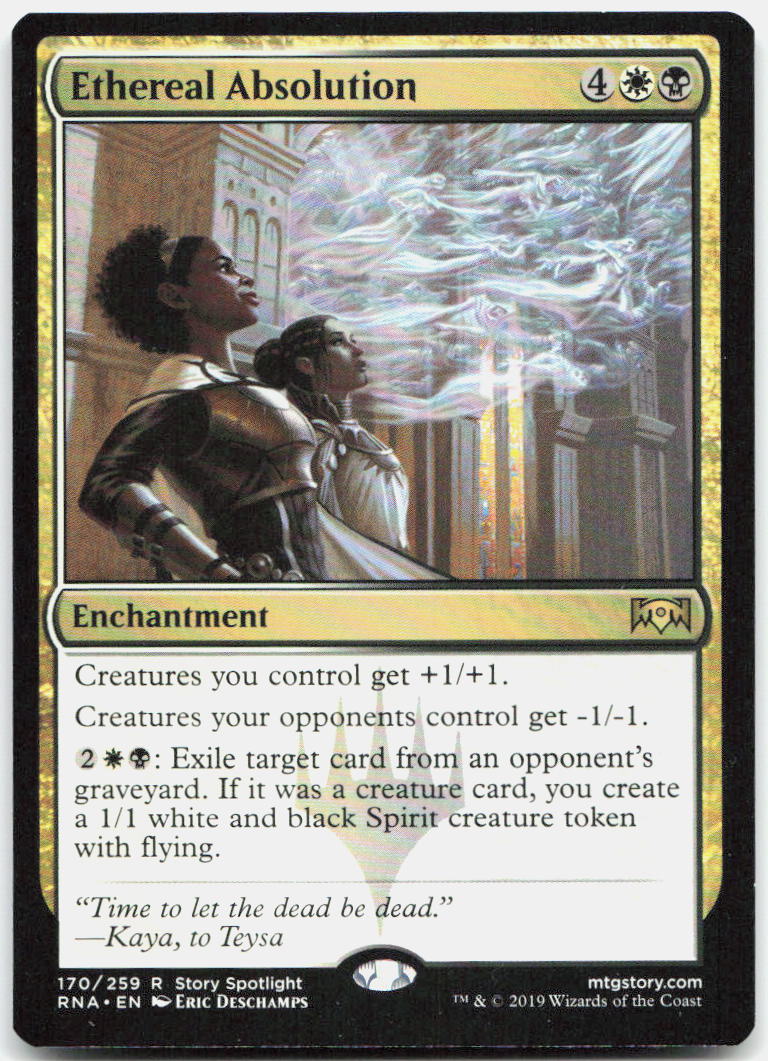 Ethereal Absolution NM R Ravnica Allegiance 170