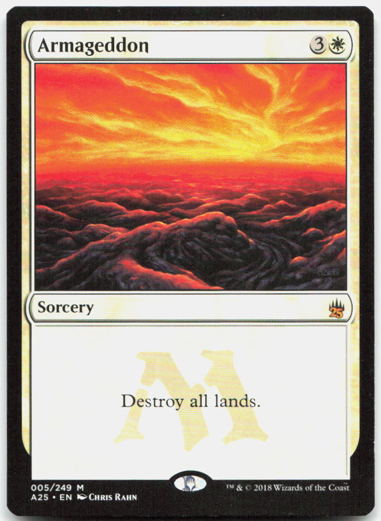 Armageddon NM M Masters 25 5