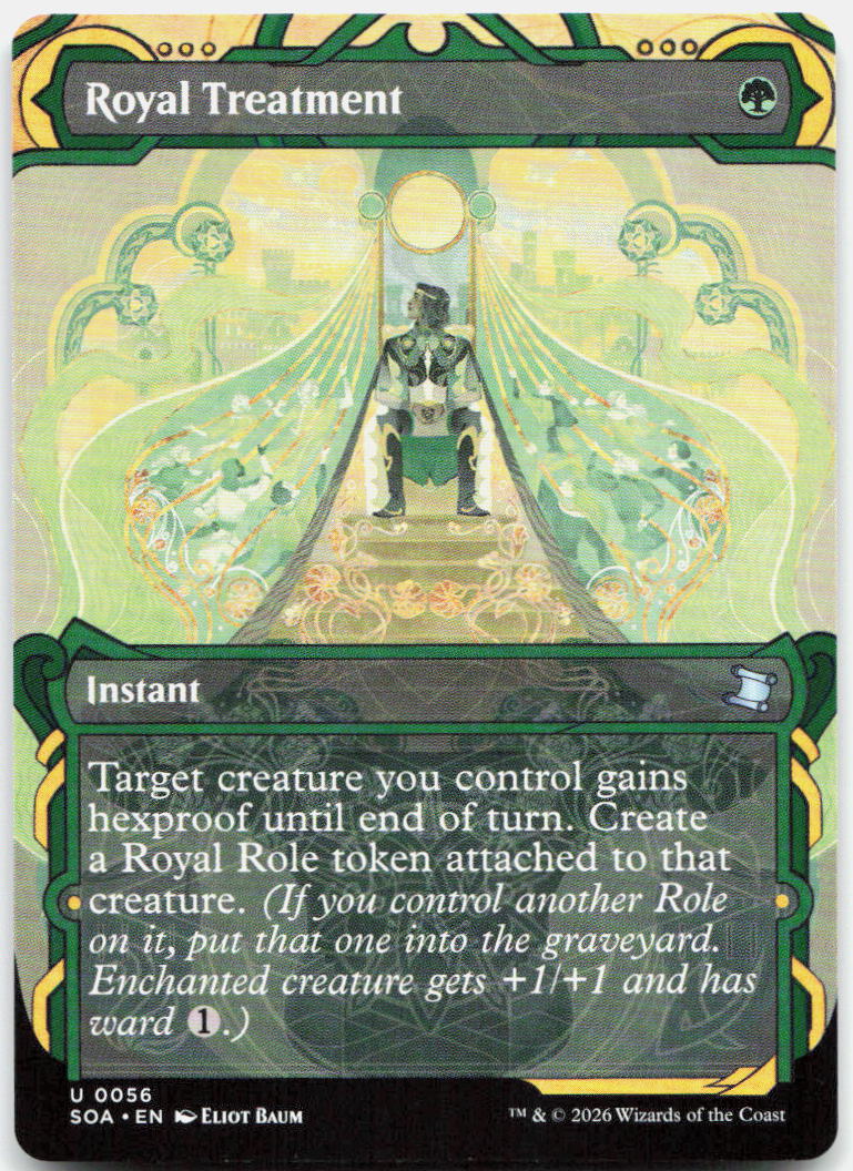 Royal Treatment NM U Secrets of Strixhaven: Mystical Archive 56
