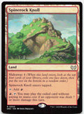 Spinerock Knoll NM R Commander: Duskmourn: House of Horror 300