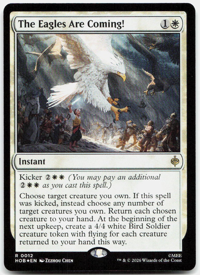 The Eagles Are Coming! NM Foil R The Hobbit 12