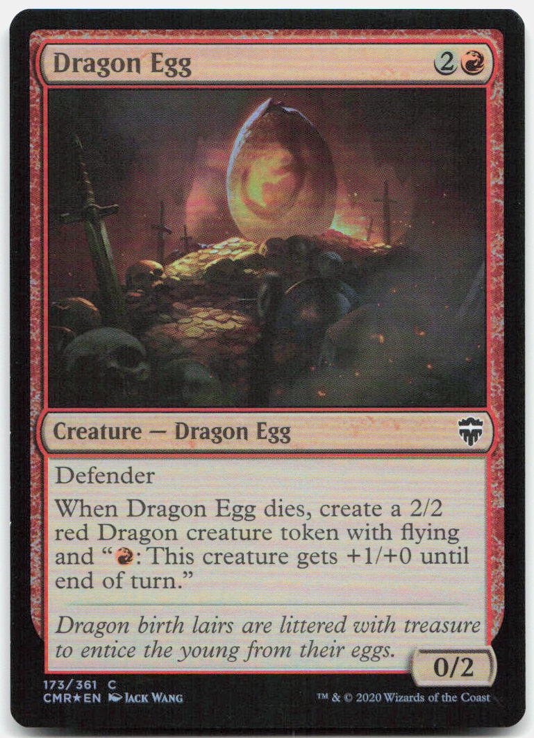 Dragon Egg NM Foil C Commander Legends 173