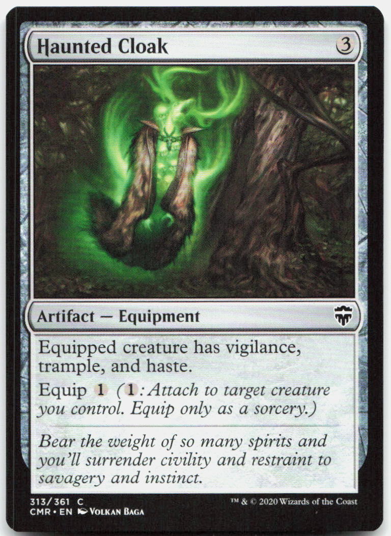Haunted Cloak NM C Commander Legends 313