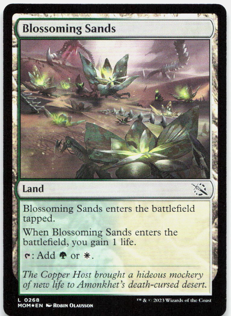 Blossoming Sands NM Foil C March of the Machine 268