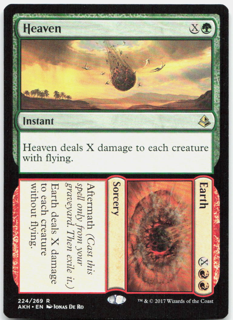 Heaven // Earth NM R Amonkhet 224
