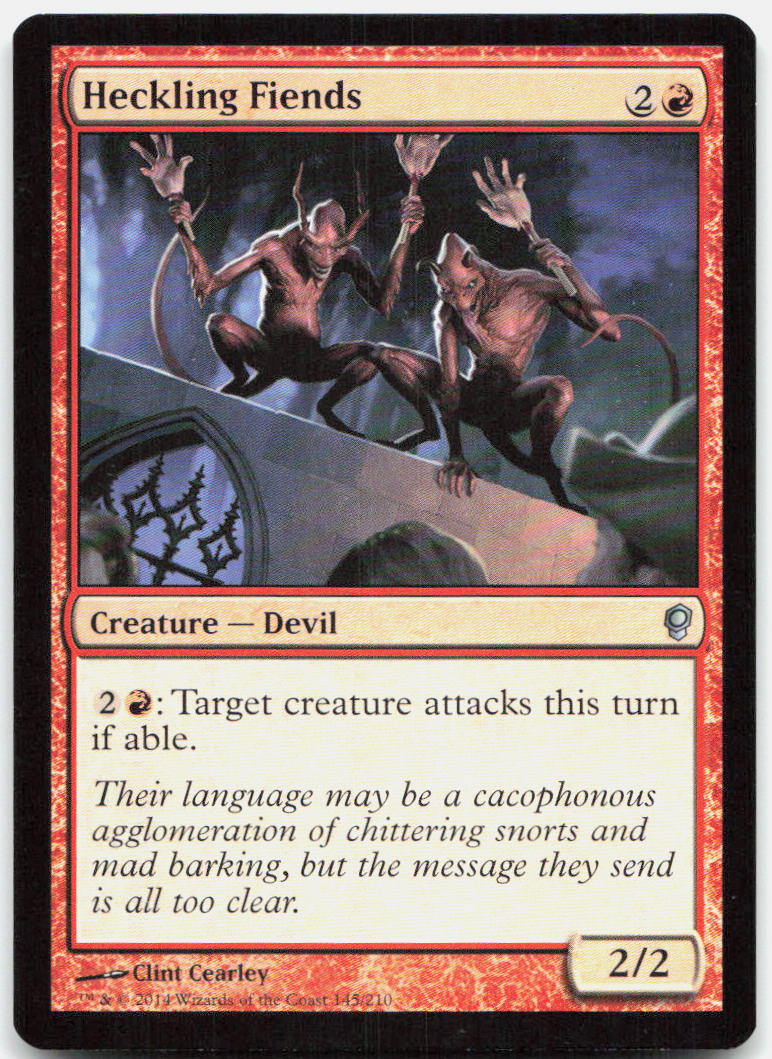 Heckling Fiends NM U Conspiracy 145