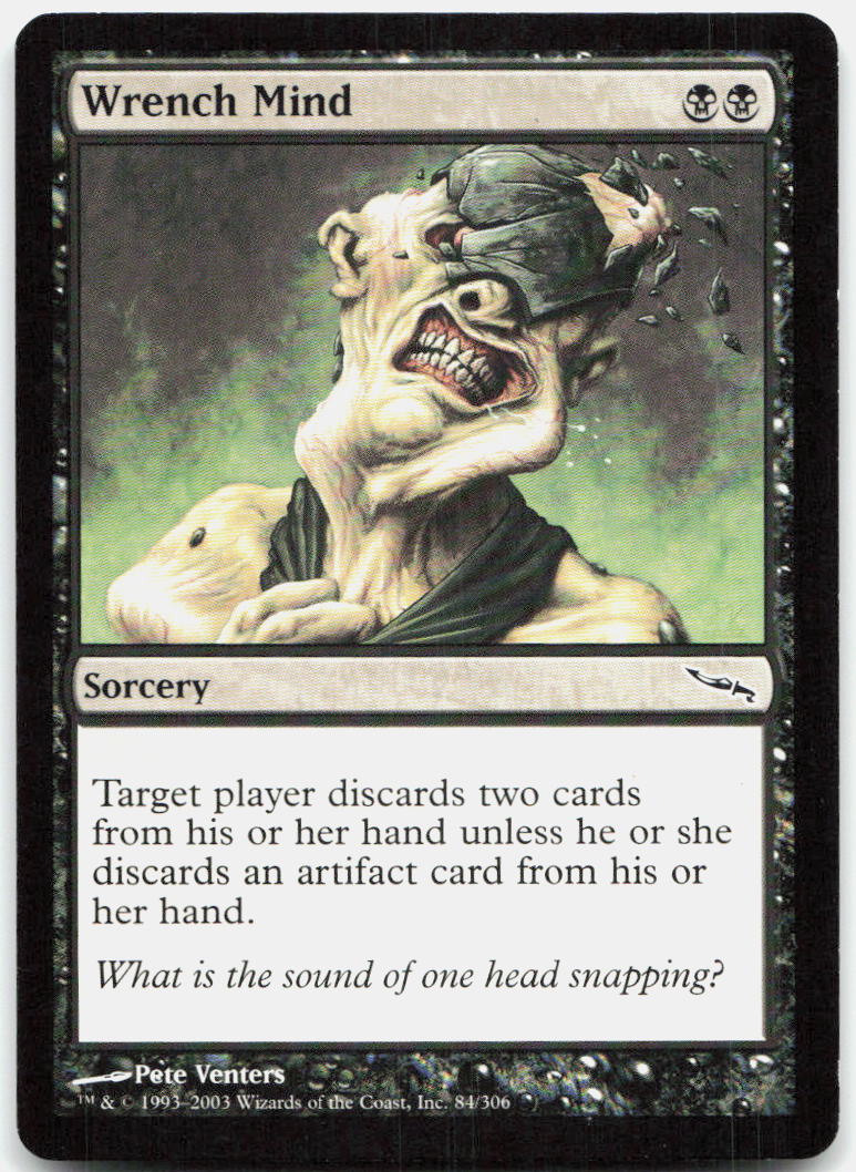 Wrench Mind NM C Mirrodin 84