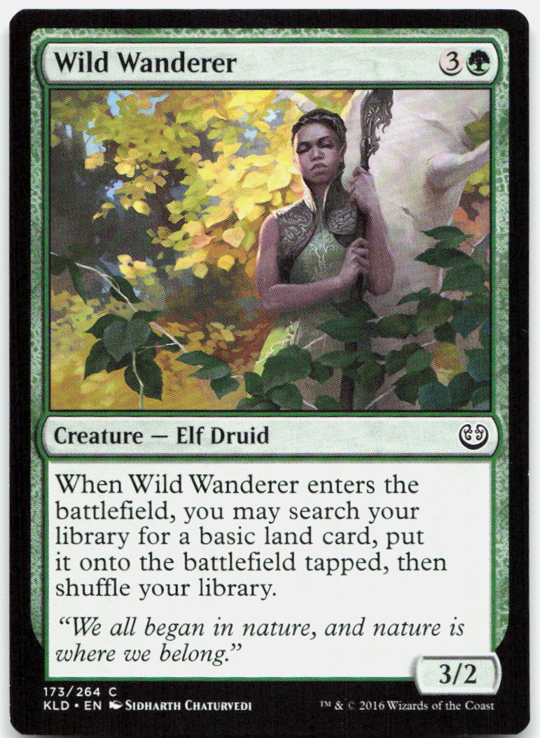 Wild Wanderer NM C Kaladesh 173
