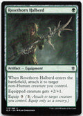 Rosethorn Halberd NM C Throne of Eldraine 175