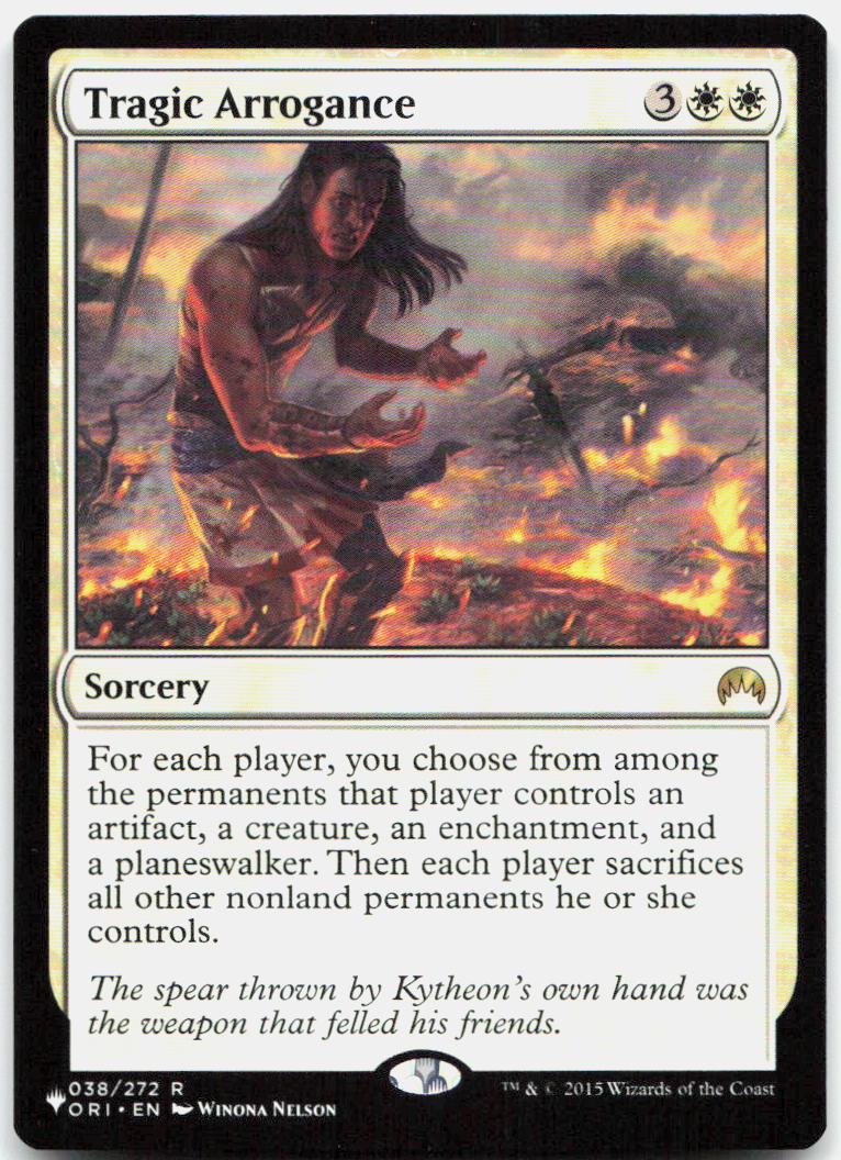 Tragic Arrogance NM R Magic Origins 38