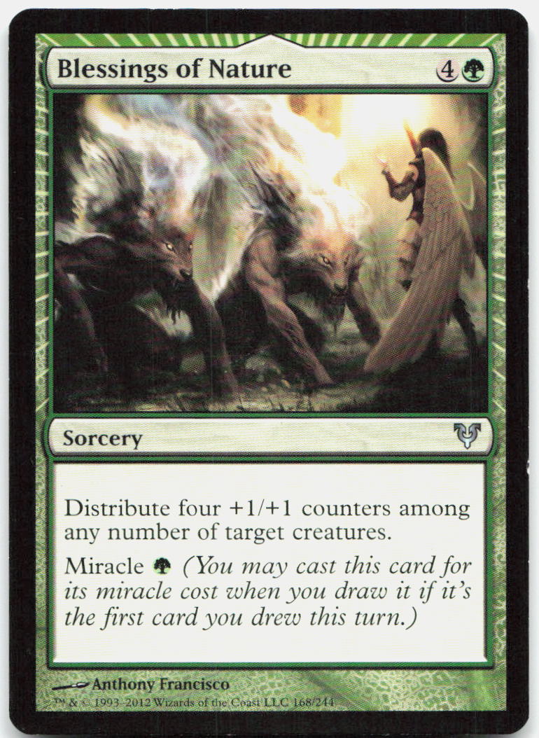 Blessings of Nature NM U Avacyn Restored 168