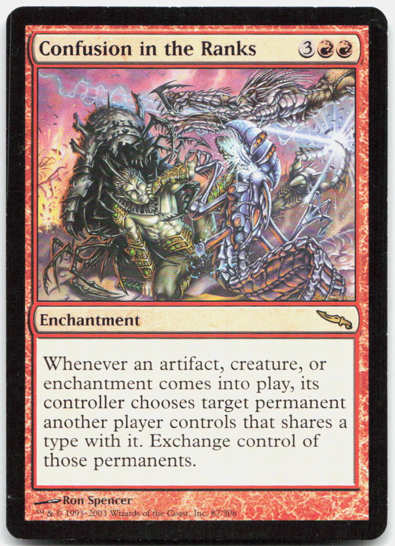 Confusion in the Ranks NM R Mirrodin 87