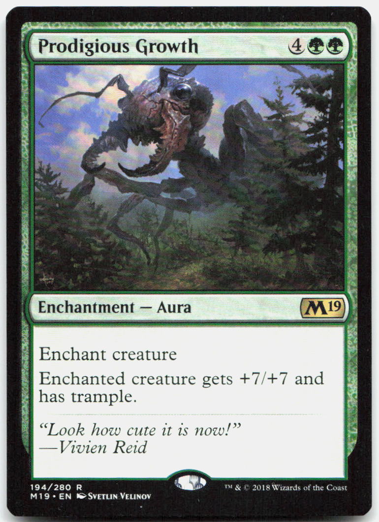 Prodigious Growth NM R Core Set 2019 194