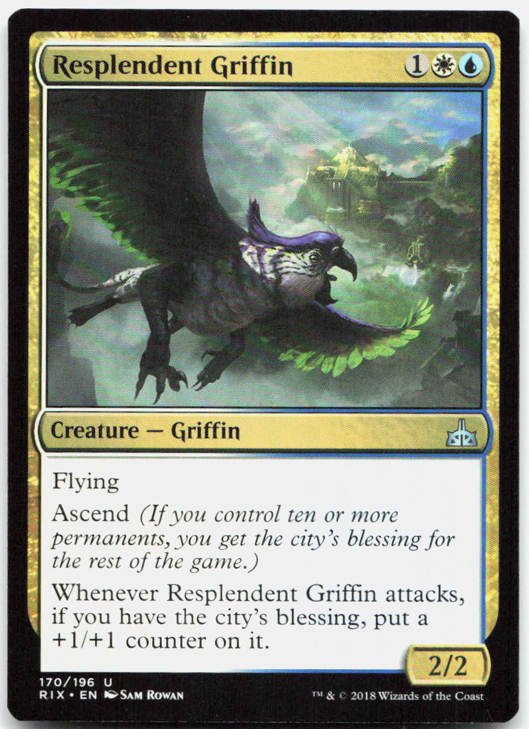 Resplendent Griffin NM U Rivals of Ixalan 170