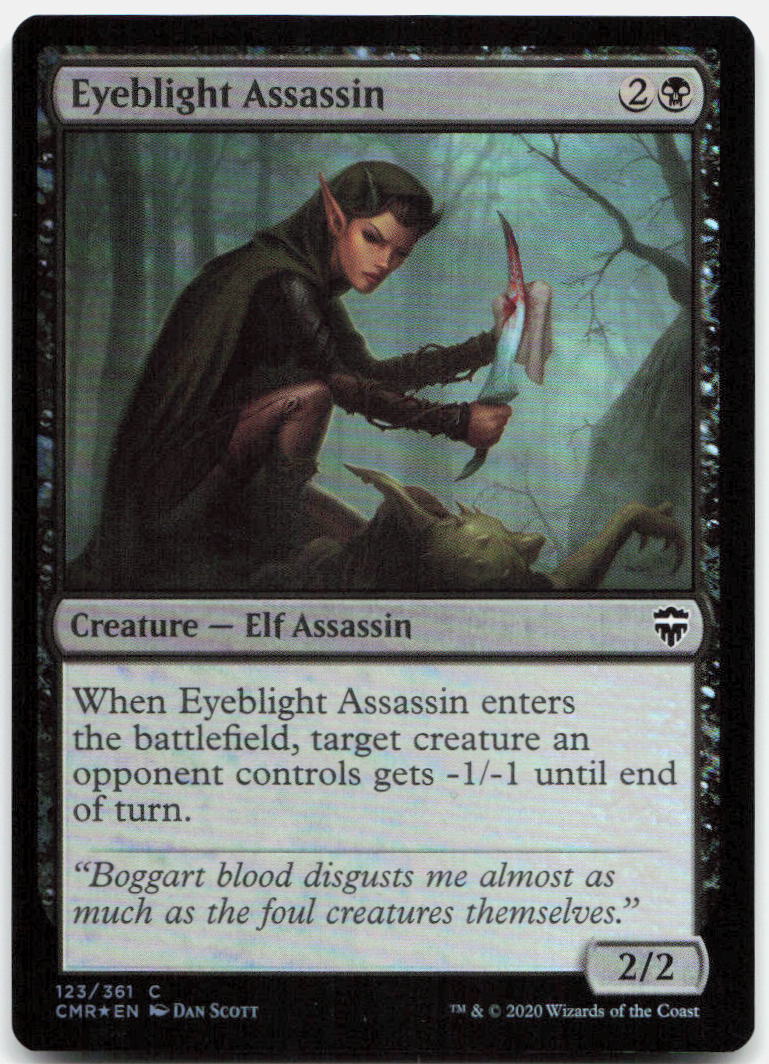 Eyeblight Assassin NM Foil C Commander Legends 123