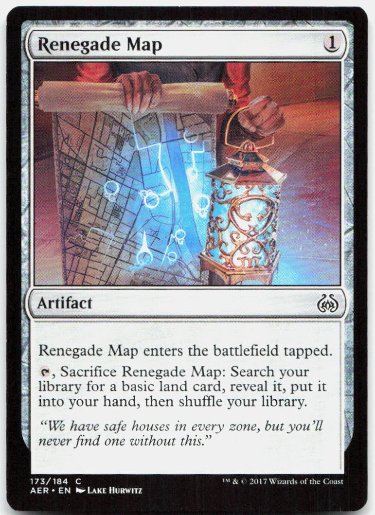 Renegade Map NM C Aether Revolt 173