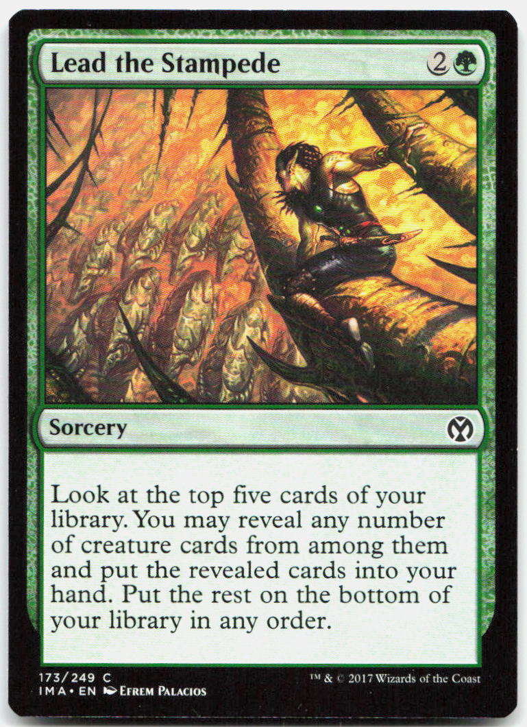 Lead the Stampede NM C Iconic Masters 173