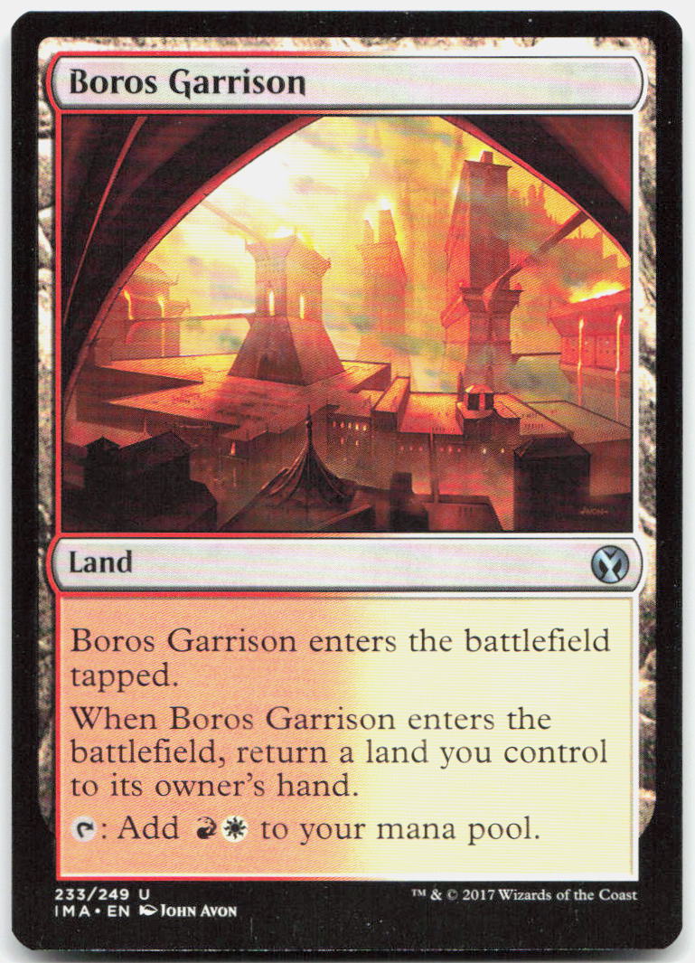 Boros Garrison NM U Iconic Masters 233