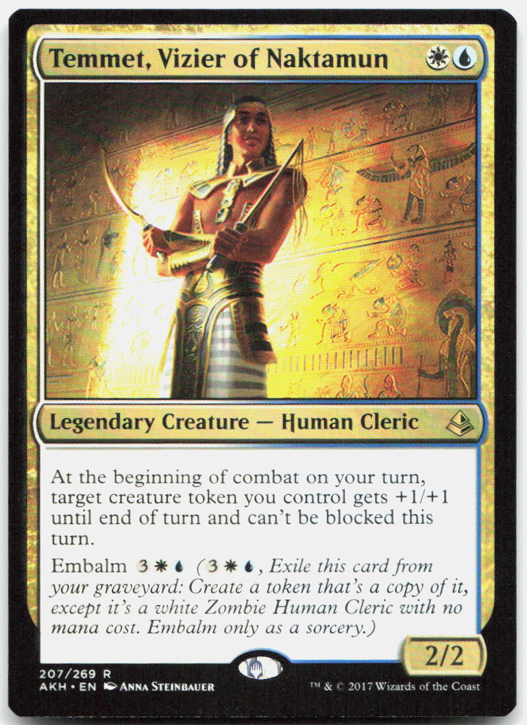 Temmet, Vizier of Naktamun NM R Amonkhet 207