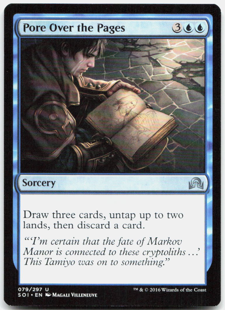 Pore Over the Pages NM U Shadows over Innistrad 79