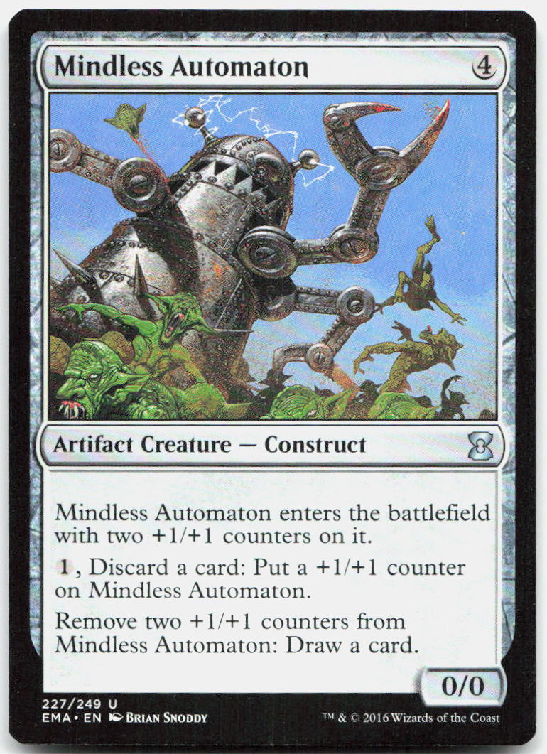 Mindless Automaton NM U Eternal Masters 227