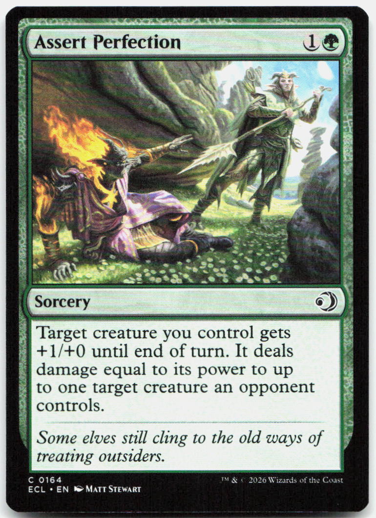 Assert Perfection NM C Lorwyn Eclipsed 164