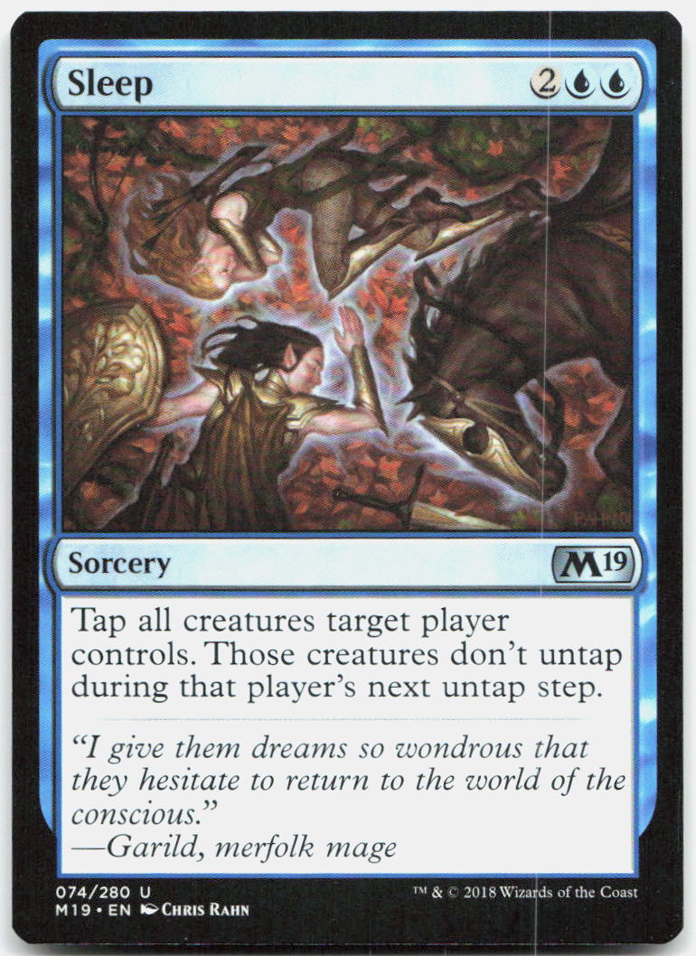 Sleep NM U Core Set 2019 74