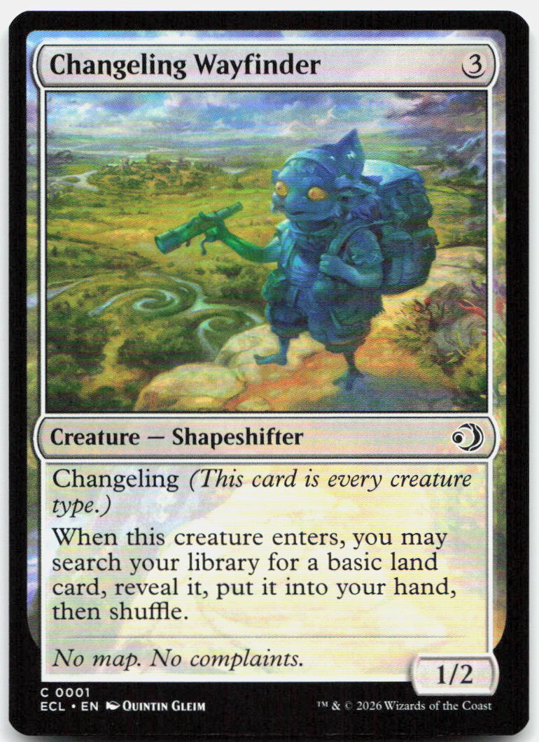 Changeling Wayfinder NM C Lorwyn Eclipsed 1