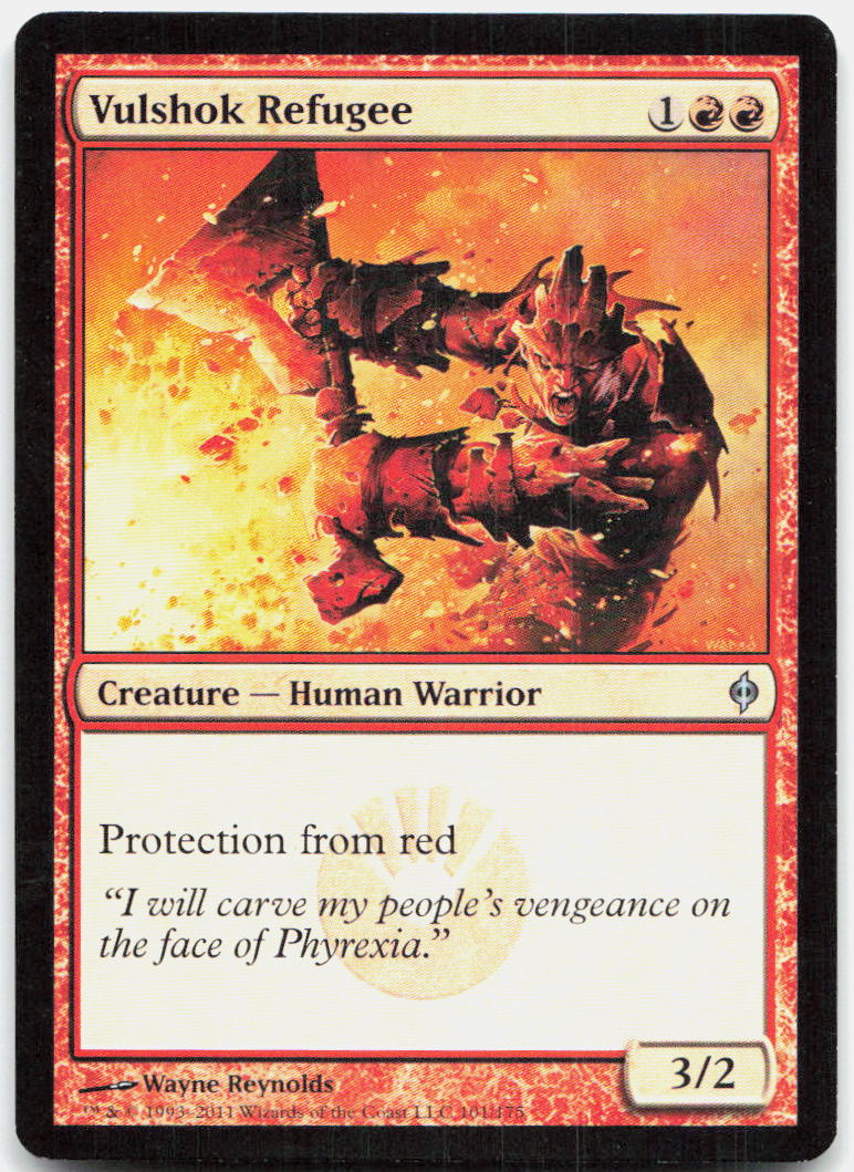 Vulshok Refugee NM U New Phyrexia 101