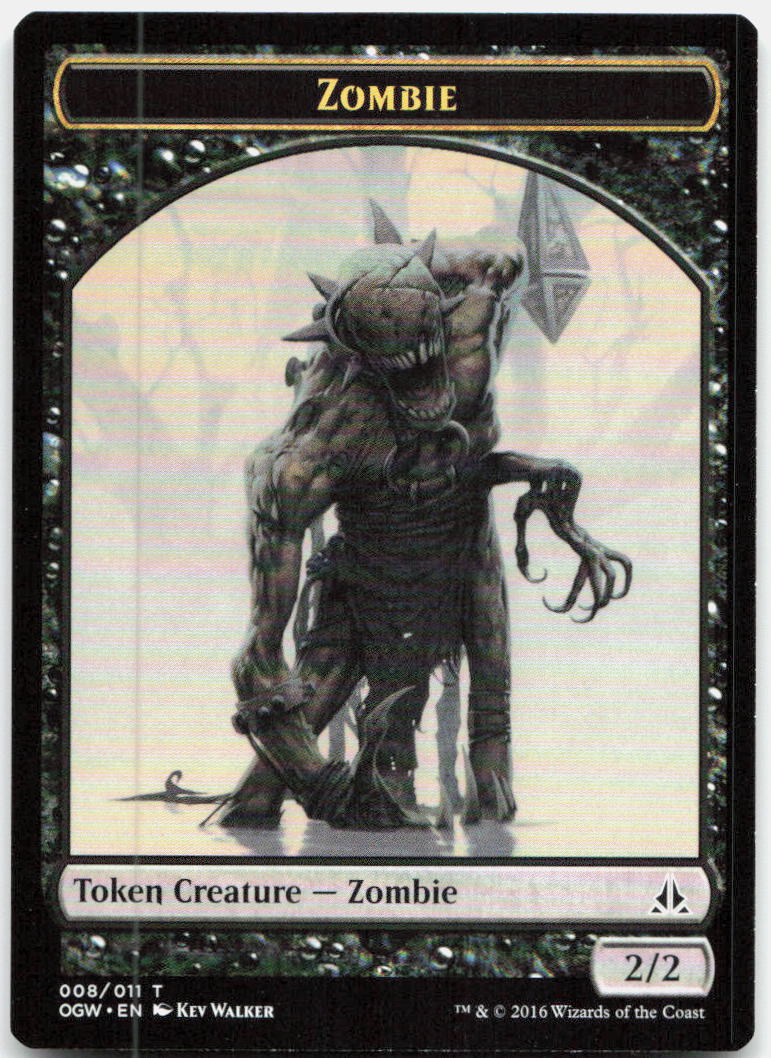 Zombie Token NM T Oath of the Gatewatch 8