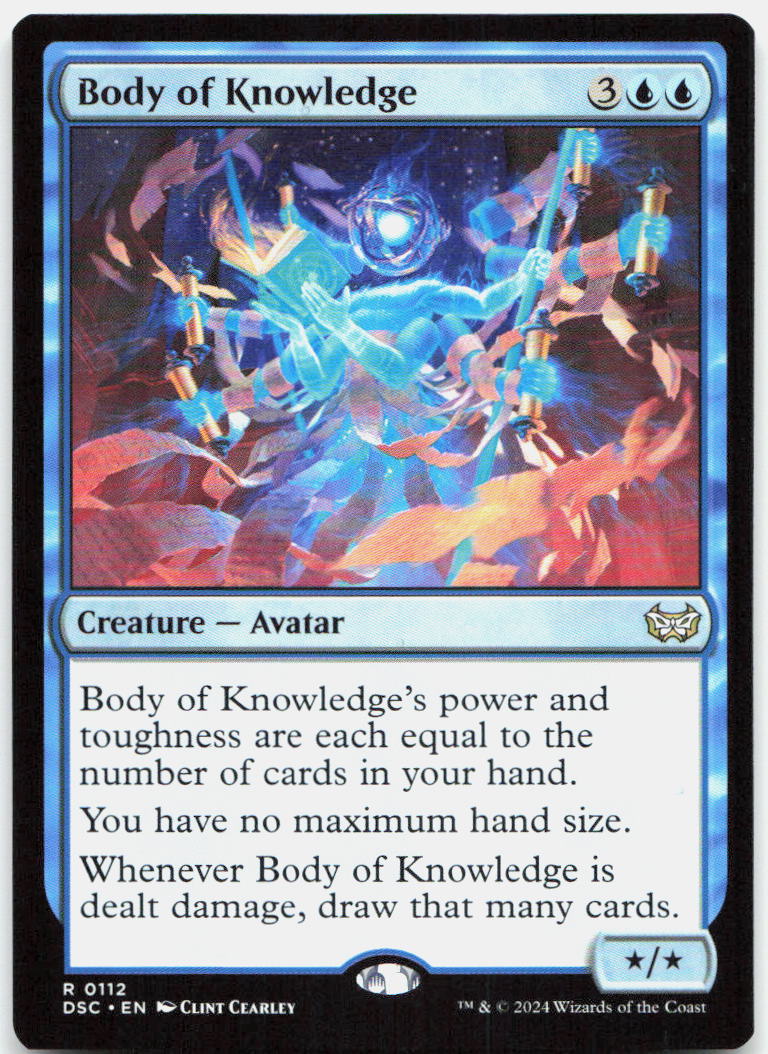 Body of Knowledge NM R Commander: Duskmourn: House of Horror 112