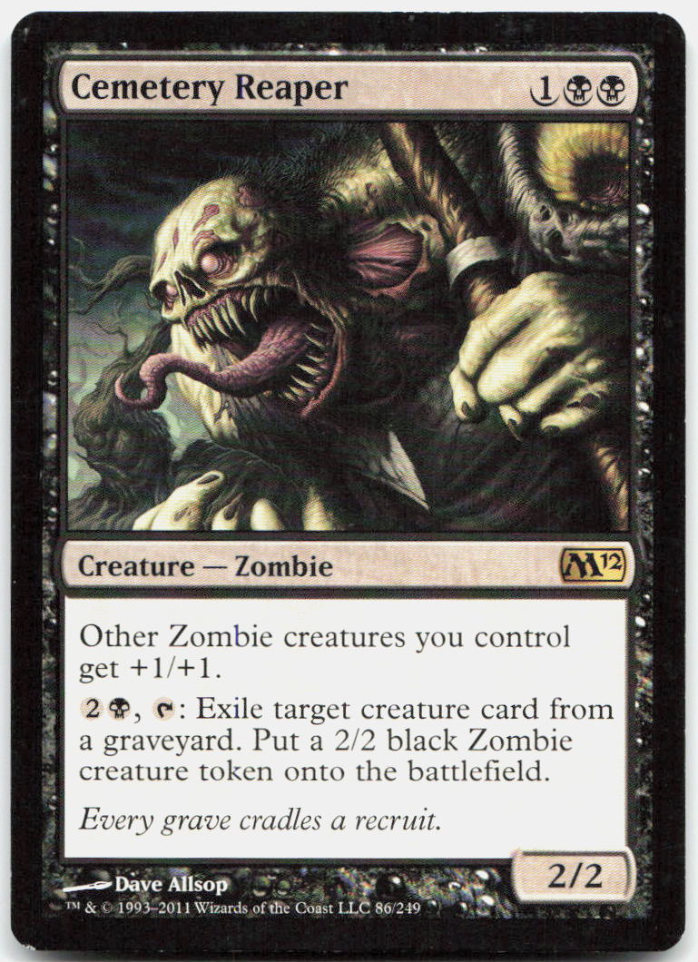Cemetery Reaper NM R Magic 2012 (M12) 86