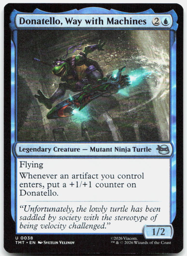 Donatello, Way with Machines NM U Teenage Mutant Ninja Turtles 38