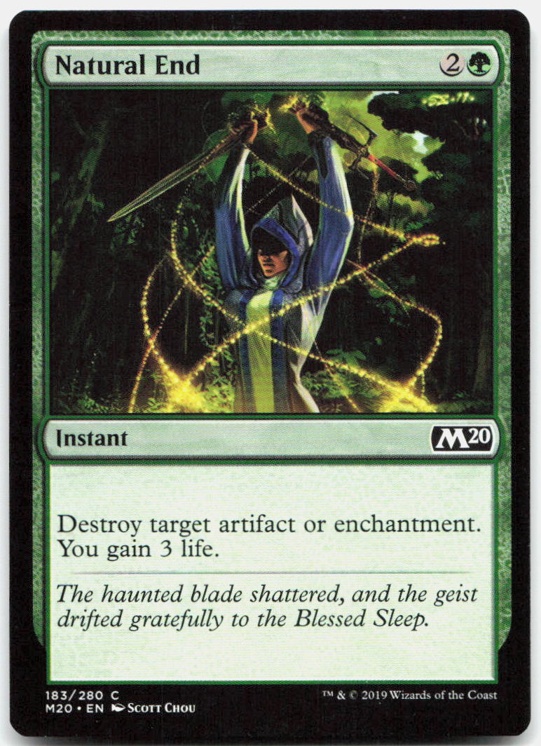 Natural End NM C Core Set 2020 183
