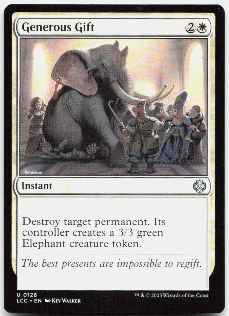 Generous Gift NM U Commander: The Lost Caverns of Ixalan 128