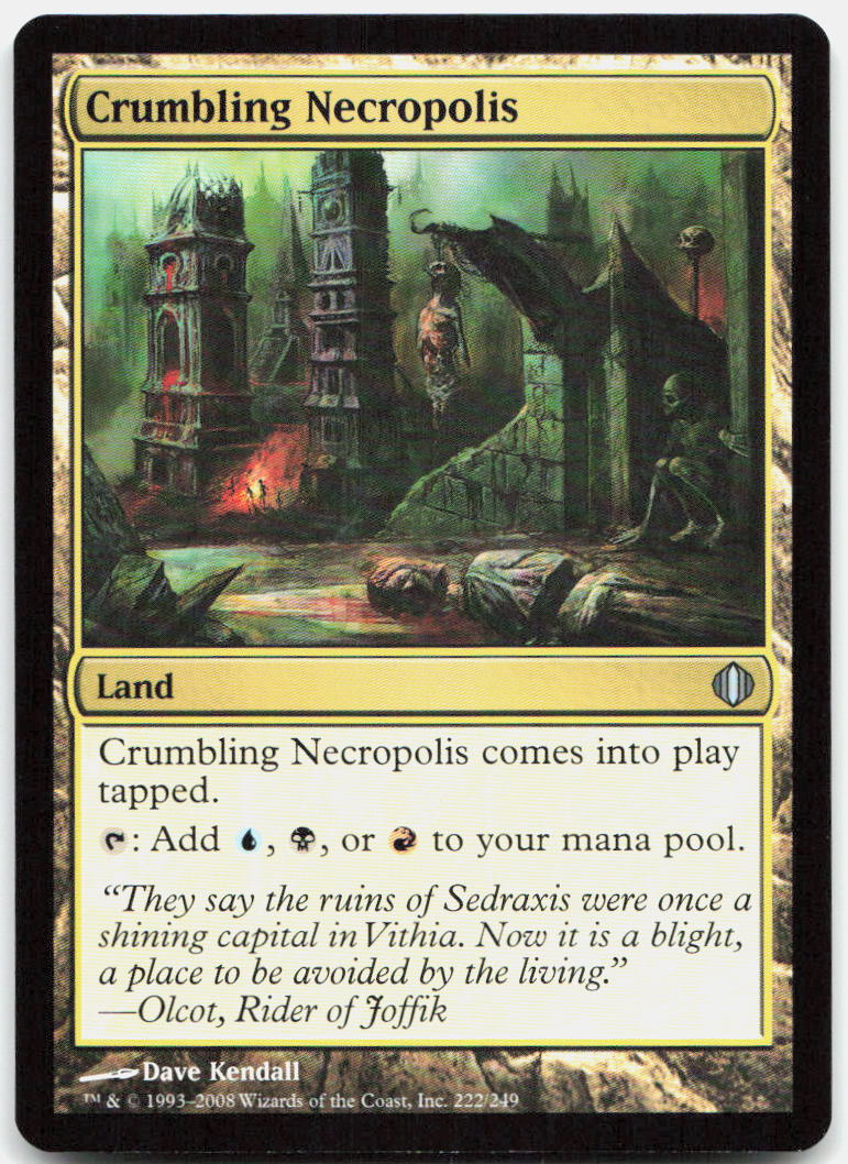 Crumbling Necropolis NM U Shards of Alara 222