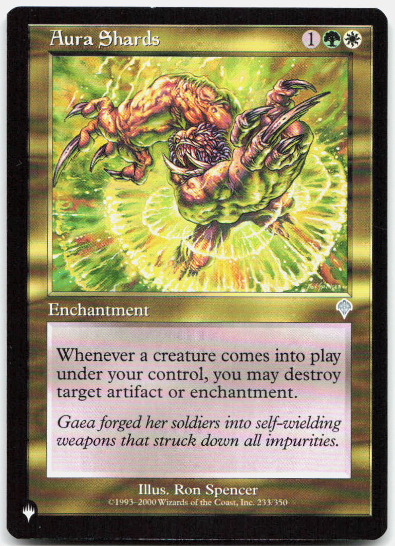 Aura Shards (INV) LP U The List Reprints 233/350