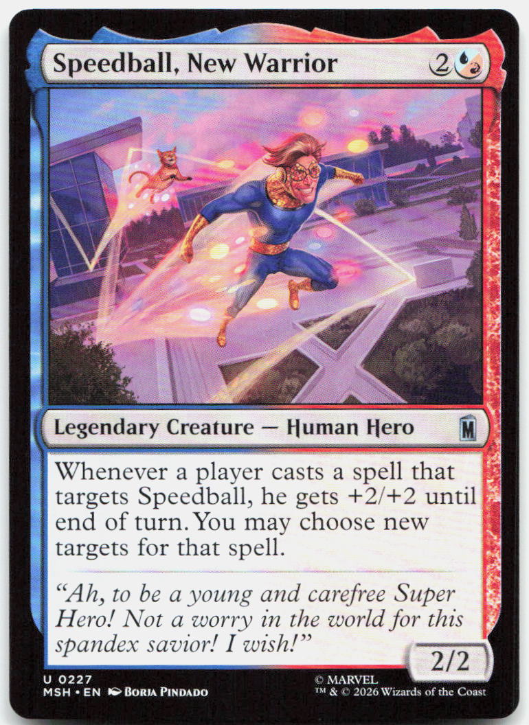 Speedball, New Warrior NM U Marvel Super Heroes 227